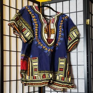 Tribal-like print tshirt